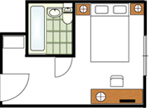 Floor plan：Double Room